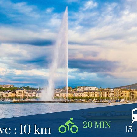 Homey Chloe - New - Parking Gratuit - Balcon Prive - Proche Geneve Annemasse Eksteriør bilde