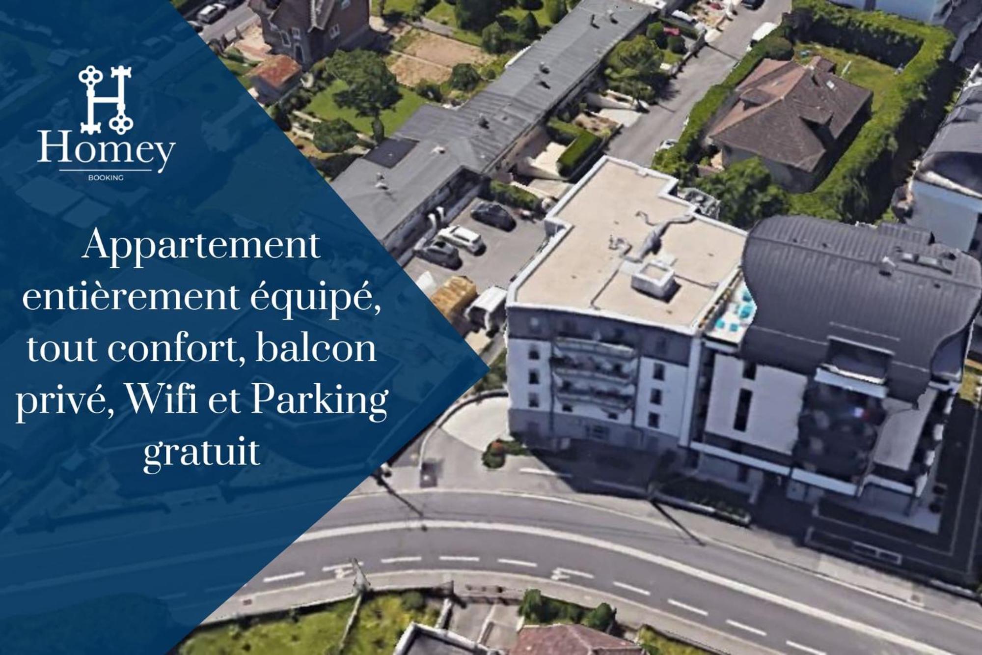 Homey Chloe - New - Parking Gratuit - Balcon Prive - Proche Geneve Annemasse Eksteriør bilde